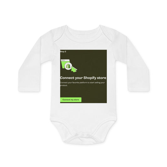 Baby Long-Sleeve Organic Bodysuit