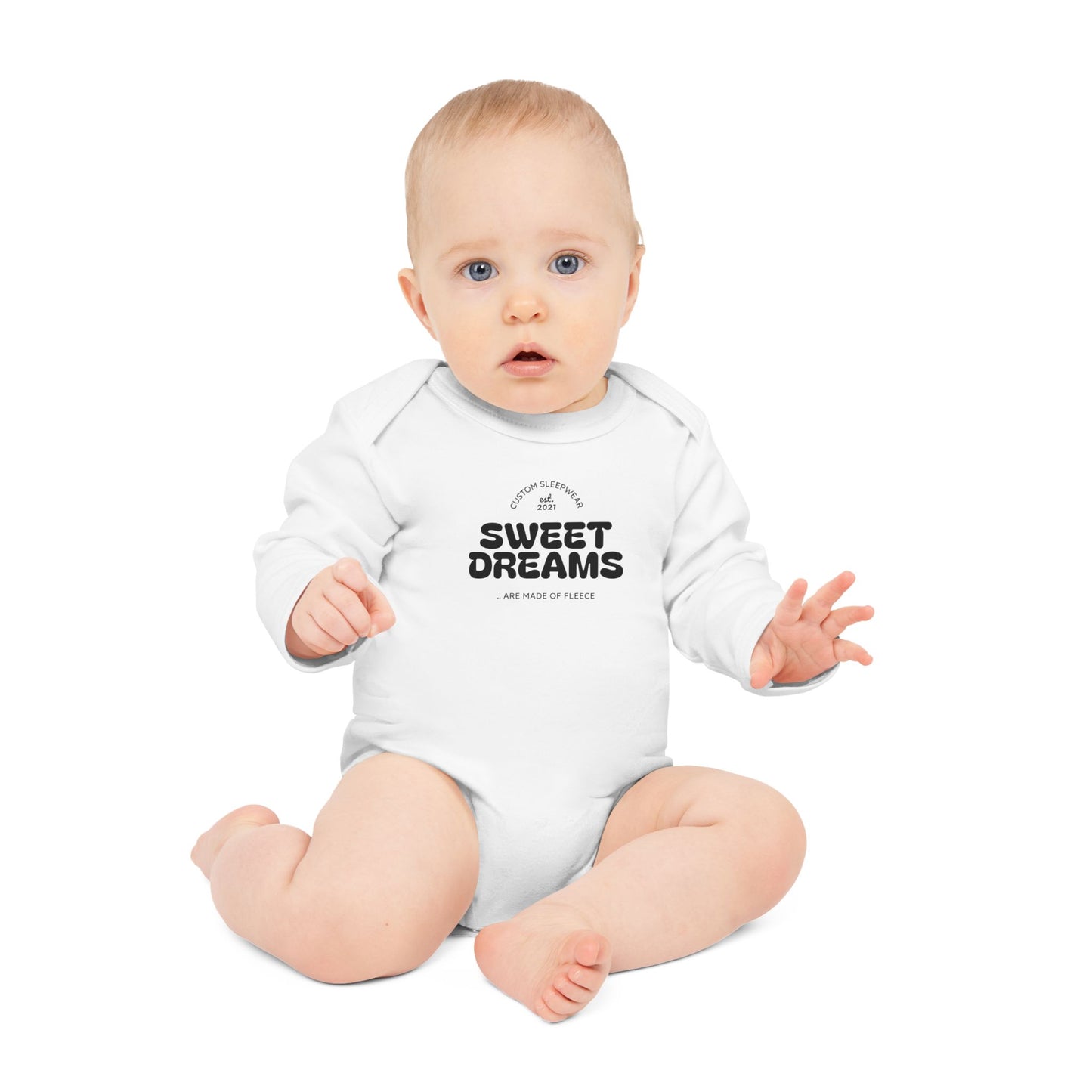 Copy of Baby Long-Sleeve Organic Bodysuit 1